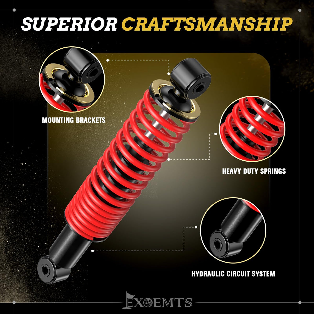 EXOEMTS easy install direct OEM replacement no modification