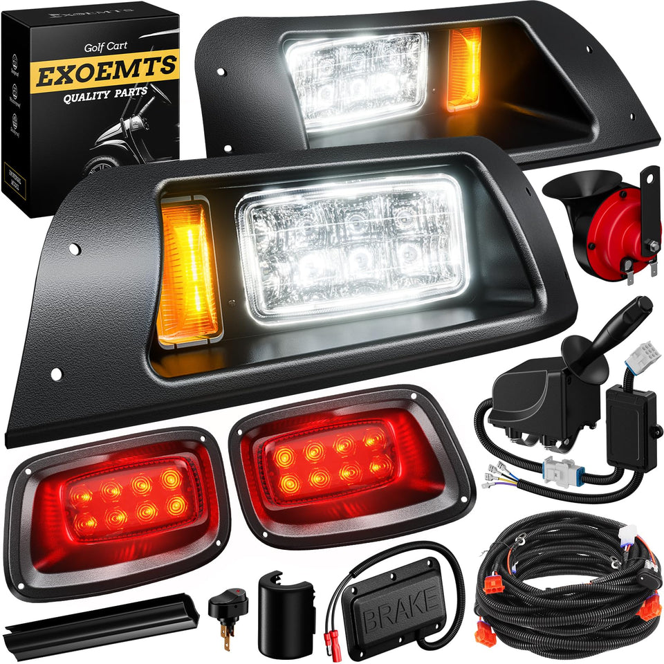 EXOEMTS EZGO TXT headlight left delivers brighter illumination for safer night driving