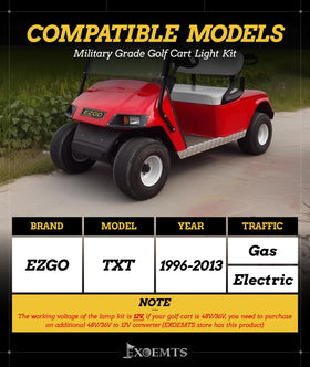 EXOEMTS EZGO TXT horn button