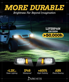 EXOEMTS EZGO TXT signal lever switch enables turn signal operation