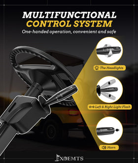 EXOEMTS EZGO TXT steering column cover for a polished finish