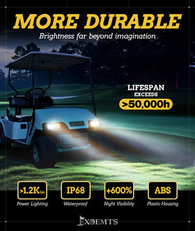 EXOEMTS EZGO TXT right rear taillight improves rear signaling clarity.