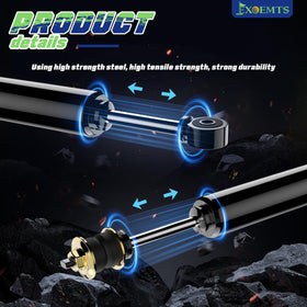 EXOEMTS golf cart shock absorber package shows a complete 4-piece set.