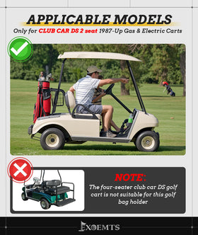 Heavy-duty ABS material of EXOEMTS bag holder withstands sun and rain