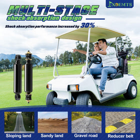 EXOEMTS design reduces road noise on rough pavement.