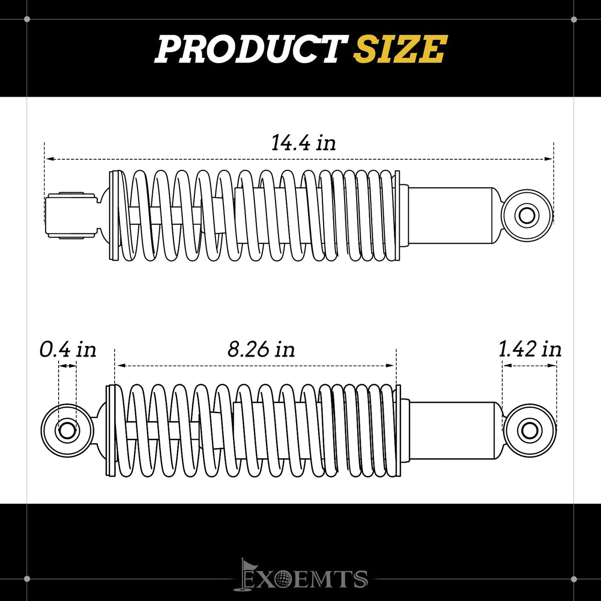 EXOEMTS pair ships pre assembled for quick upgrade