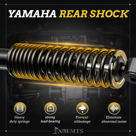 EXOEMTS rear shock for Yamaha G19 cushions bumps for passengers
