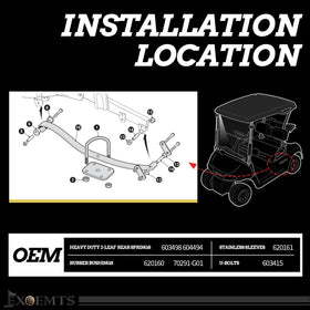 EXOEMTS rubber bushings and sleeves ensure quiet, smoother rides