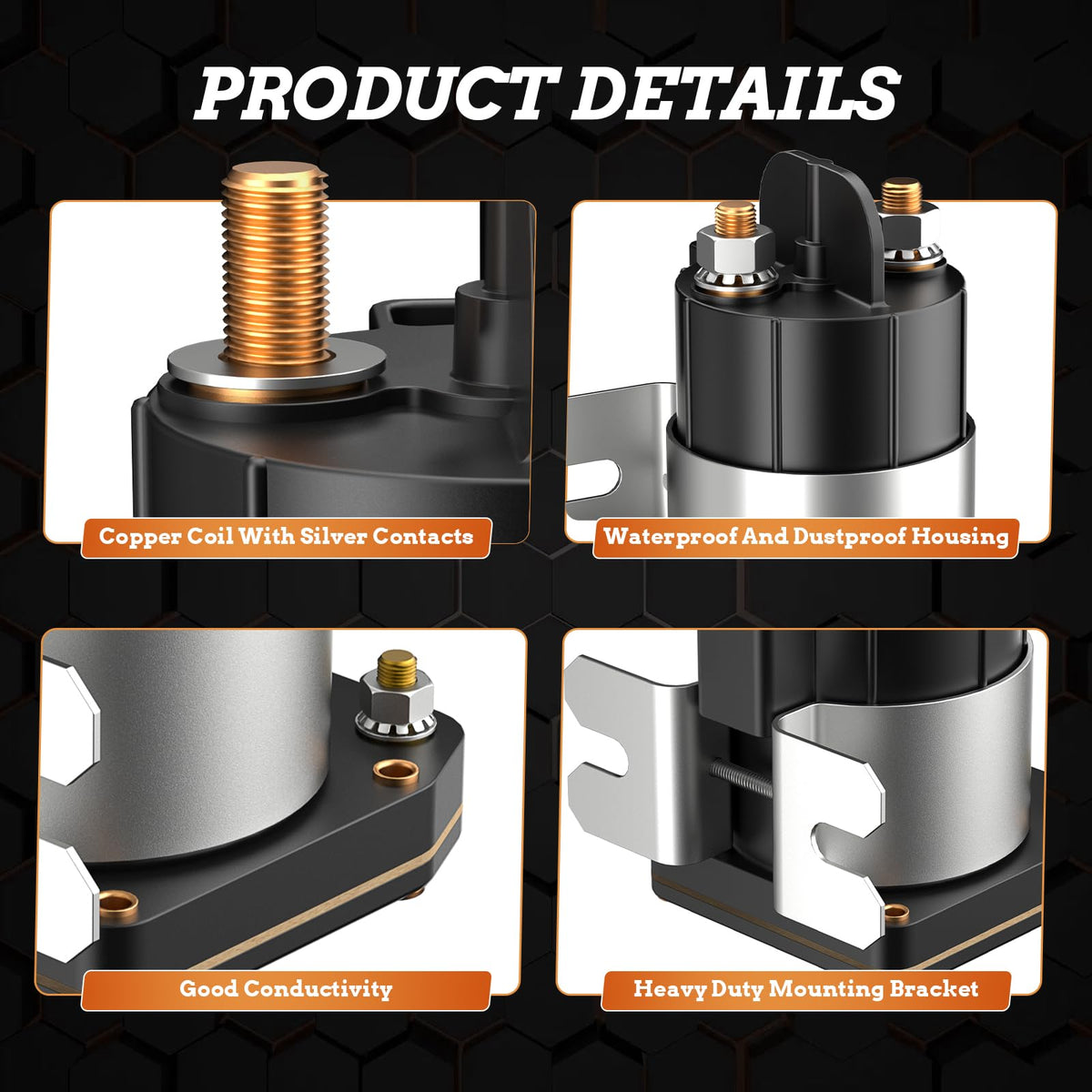 Waterproof and dustproof solenoid enclosure by EXOEMTS.