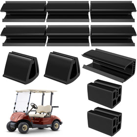 EXOEMTS windshield clip kit for Club Car DS secures the frame clearly.