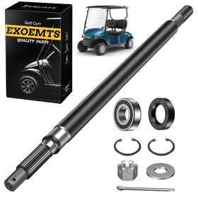 EXOEMTS golf cart rear axle shaft 24in for EZGO TXT Medalist enhances smooth power transfer