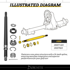 EXOEMTS high-strength steel construction withstands daily use and vibration