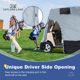 Explore Land back zipper window design eases access to gear during transport