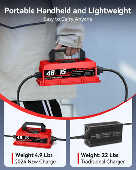 EXTRACTME 15ft charging cable provides flexible reach during sessions