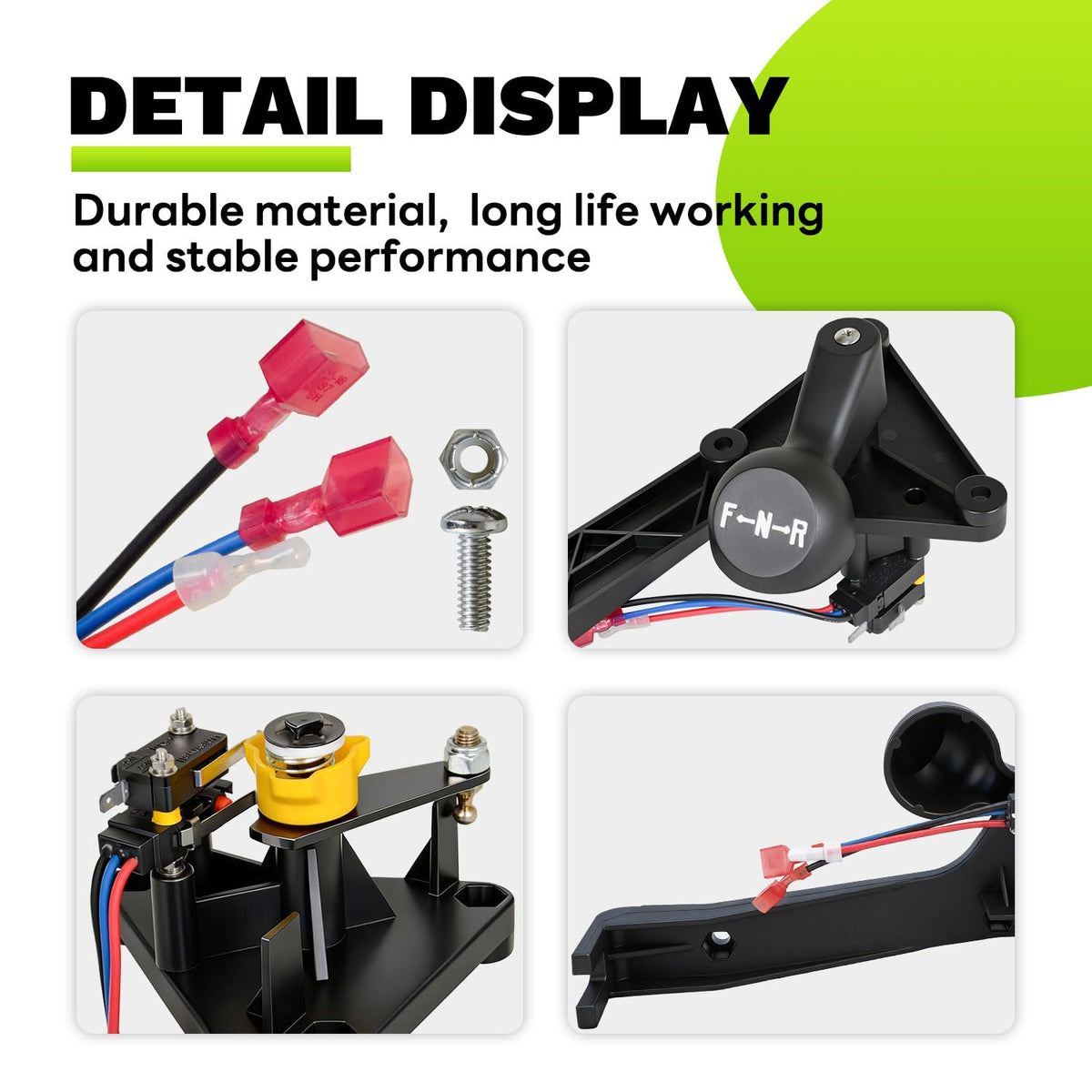 EZAPEX 1016947 in golf cart cockpit shows ergonomic design