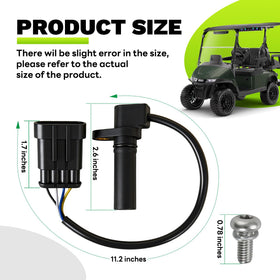 EZAPEX 614252 sensor with electrical connector for stable readings