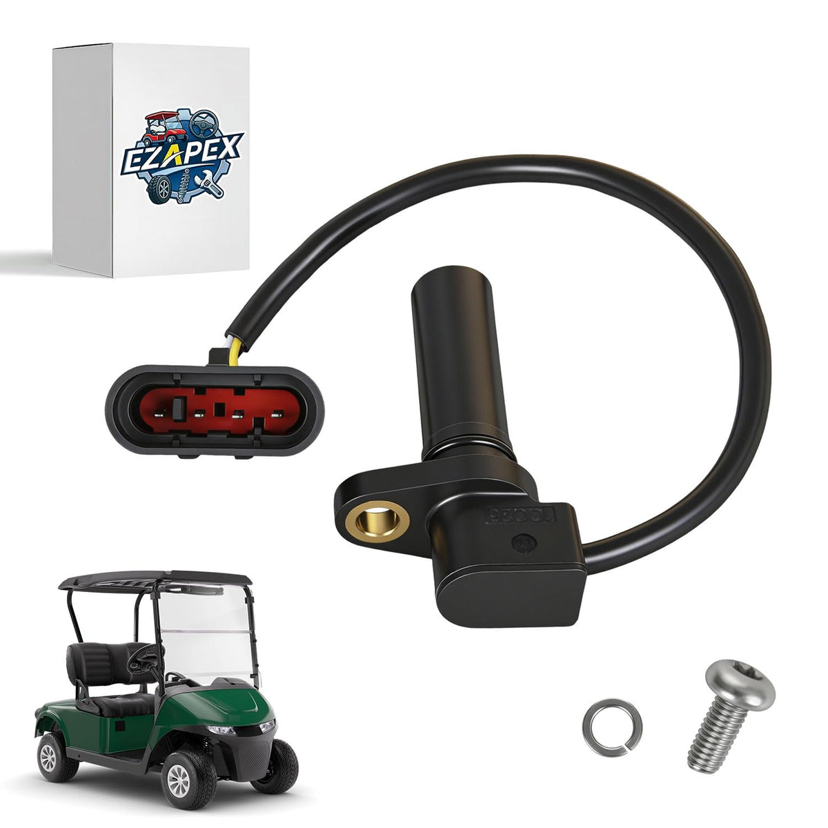 EZAPEX 614252 speed sensor kit front view for RXV improves cart performance