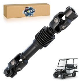 EZAPEX 70580-G01 steering shaft assembly close-up showing fit and steering integrity.