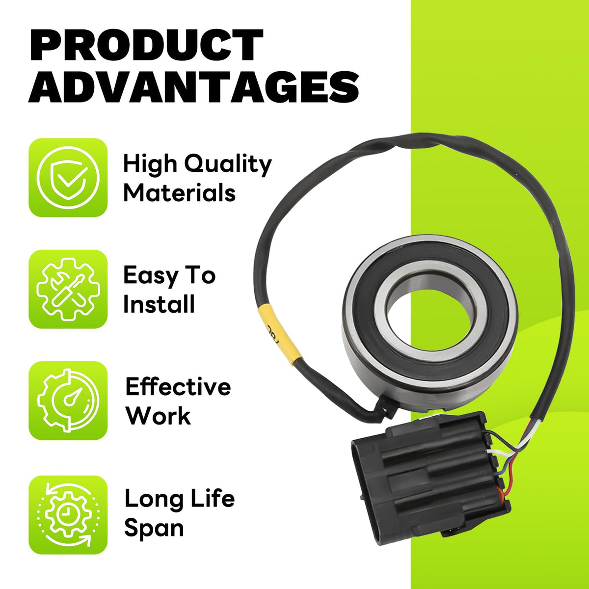 EZAPEX encoder bearing sensor assembly packaging includes clear part numbers for EZGO RXV.