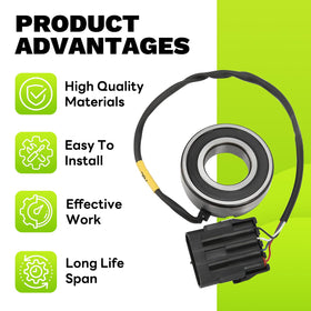 EZAPEX encoder bearing sensor assembly packaging includes clear part numbers for EZGO RXV.