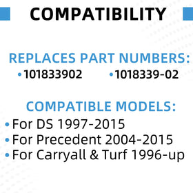 EZAPEX golf-cart-drive-clutch-precedent for Club Car Precedent models with broad compatibility