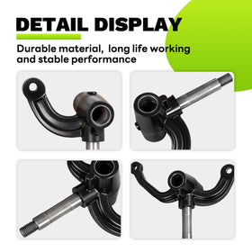 EZAPEX installation process showing bolt-on fit for RXV spindle