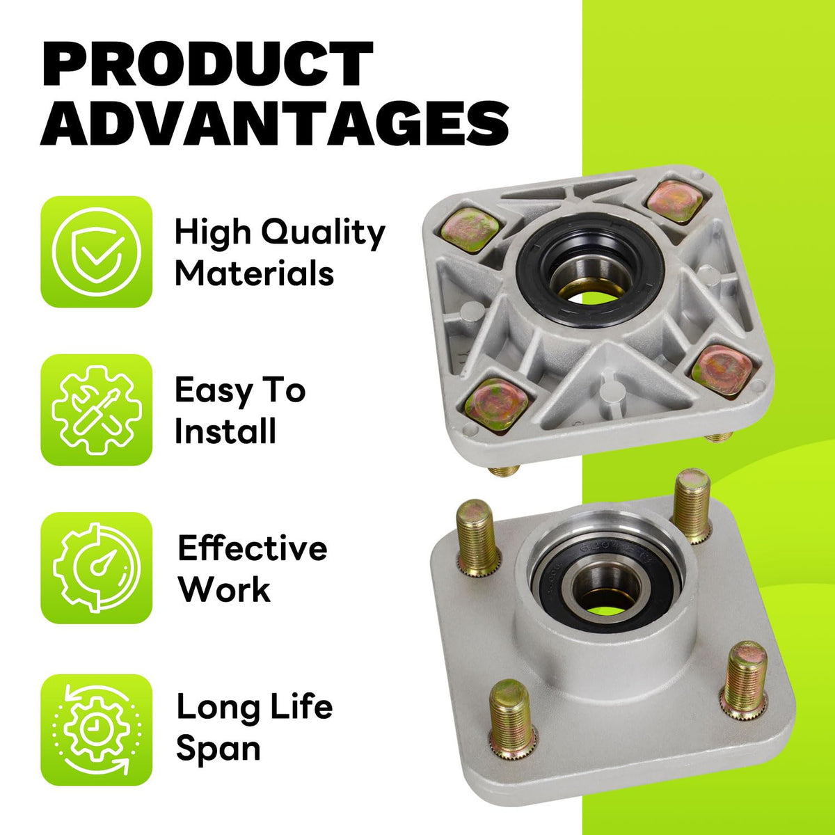 EZAPEX JG5-WF511 installation steps guide for front hubs