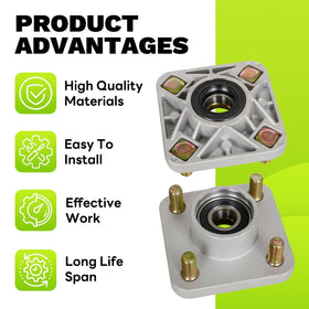 EZAPEX JG5-WF511 installation steps guide for front hubs