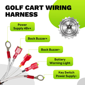 EZAPEX plug-and-play wiring harness image enabling quick on-site setup.