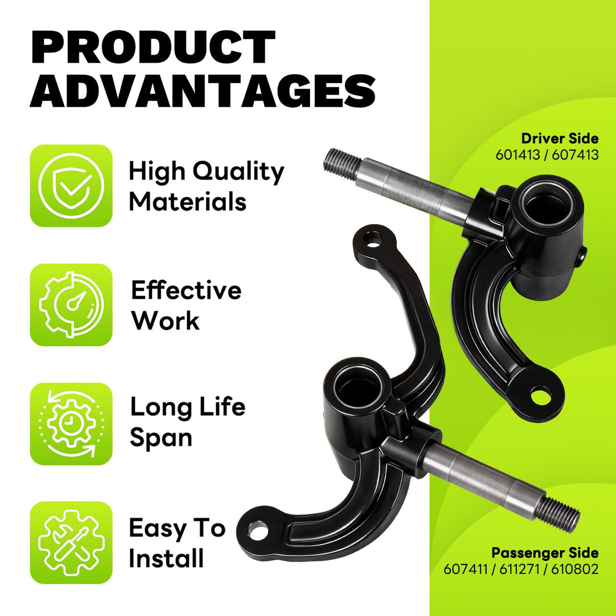EZAPEX spindle packaging and parts included for RXV replacement