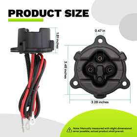 EZAPEX wire harness highlights sturdy, vibration-resistant connections.