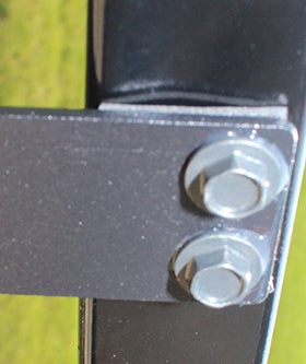 Club Car 6in glass mirrors with bracket provide wider rear view.