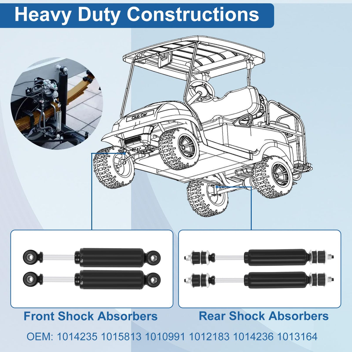 EZINSTL shock installation guide aids quick, secure mounting.