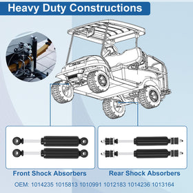EZINSTL shock installation guide aids quick, secure mounting.