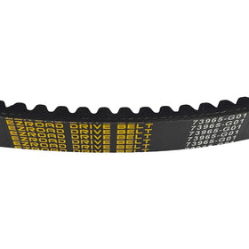 EZROAD belt close-up brand label confirms compatibility with EZGO.