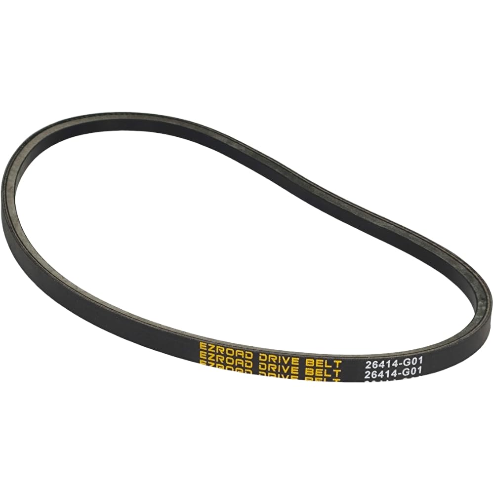 EZROAD drive belt packaging shows compatibility with EZGO golf carts.