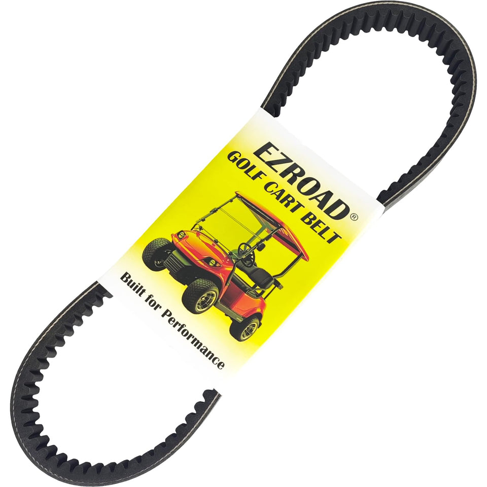 EZROAD drive belt fitted on Yamaha G29 for reliable power transfer