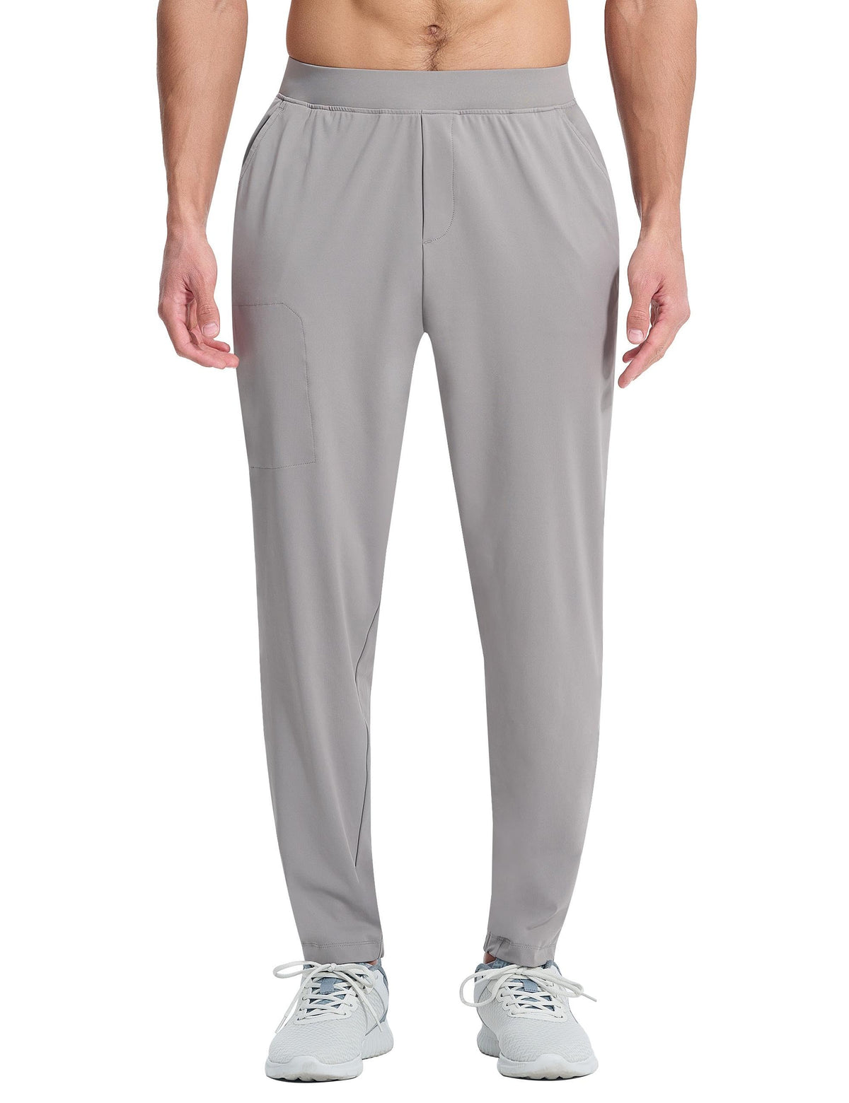 EZRUN joggers showcase a tapered slim fit for a sleek workout silhouette