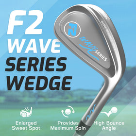 F2 Wave Wedge dual-bounce sole close-up indicates reduced fat shots