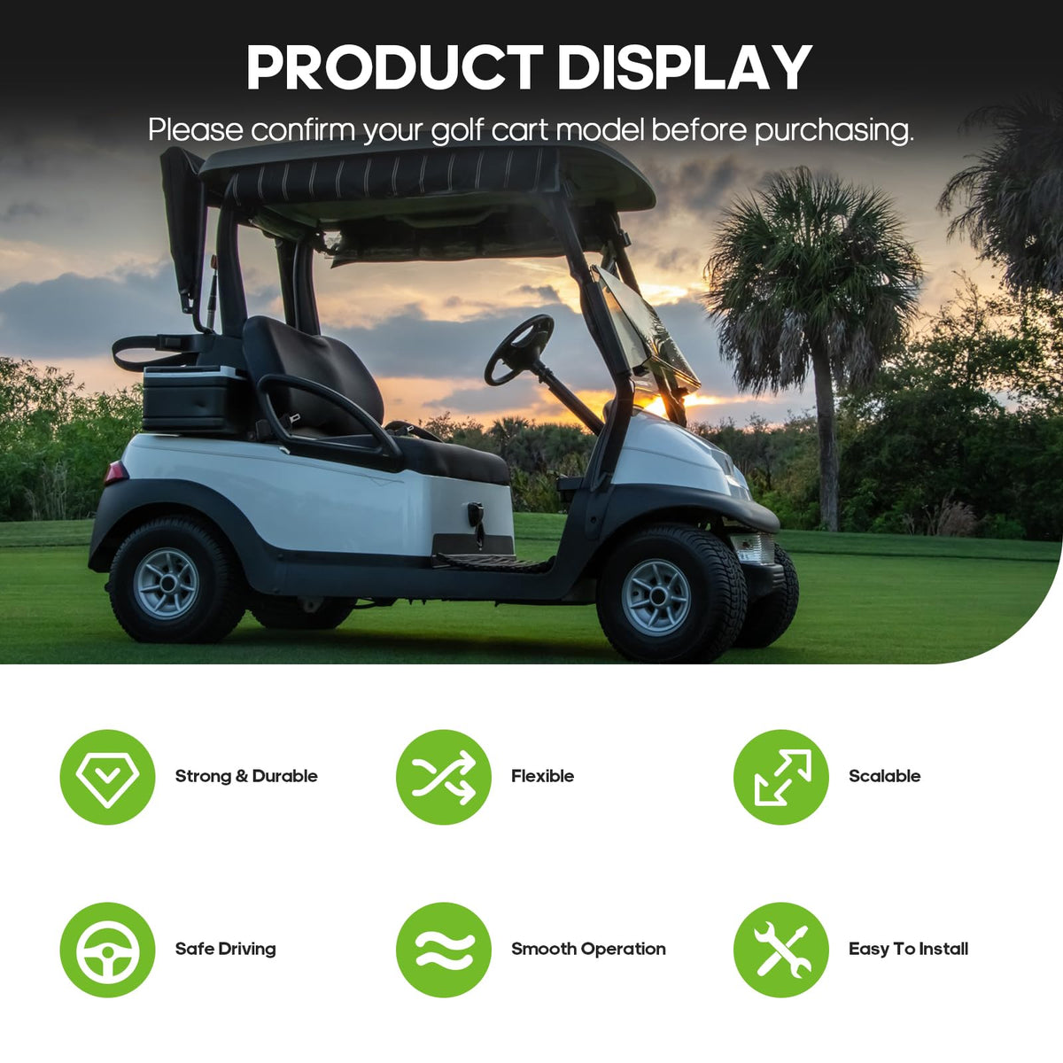 FAHKNS easy install instruction promotes hassle-free mounting without drilling