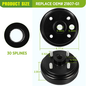 Sturdy metal construction supports heat dissipation and durability during long rides.