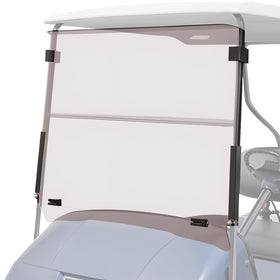 FAHKNS EZGO TXT/Medalist windshield in fullscreen view protecting from wind and debris