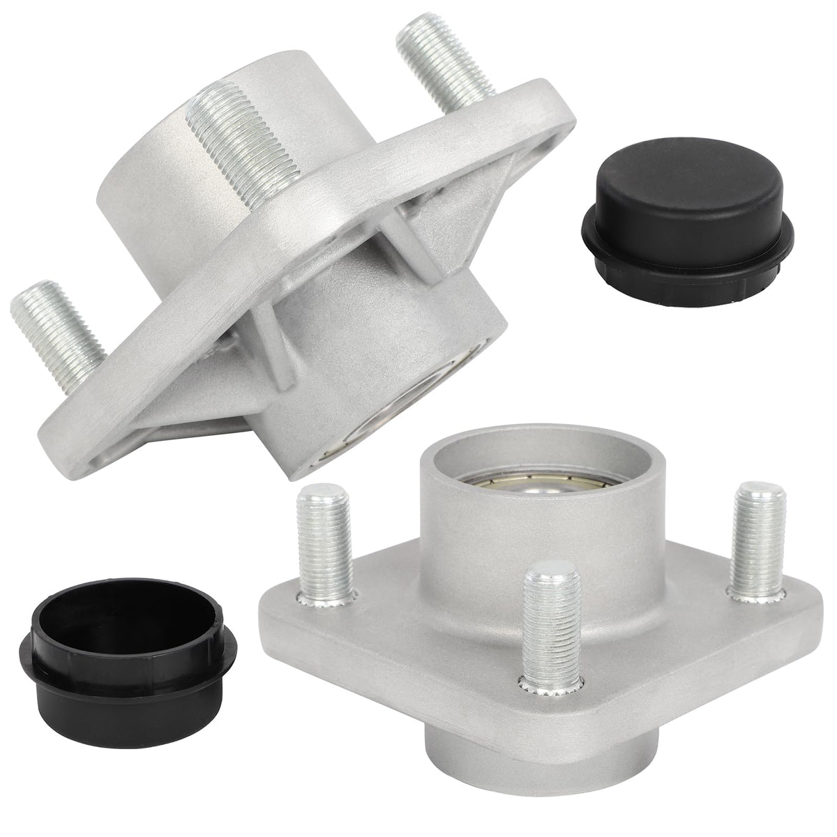FAHKNS front wheel hub assembly for Club Car DS improves steering stability.