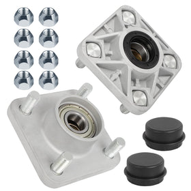 FAHKNS front wheel hub left for Yamaha G2 boosts steering stability.