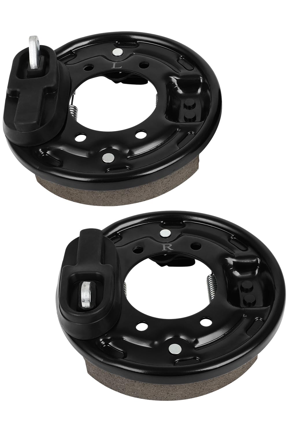 FAHKNS golf cart brake assembly left view improves braking reliability on Club Car DS