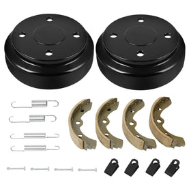 FAHKNS golf cart brake drum close-up for Club Car DS models to restore braking feel.