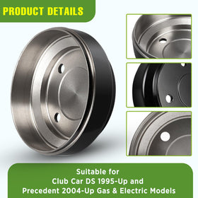 FAHKNS golf cart brake performance upgrade hint for Club Car owners.
