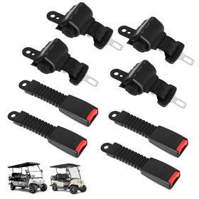 FAHKNS golf cart seat belts kit assembled for universal fit and easy installation