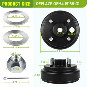 FAHKNS OEM replacement note for 19186-G1P/19186-G1 compatibility