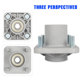 FAHKNS plastic dust covers protect the front hub from dirt and wear